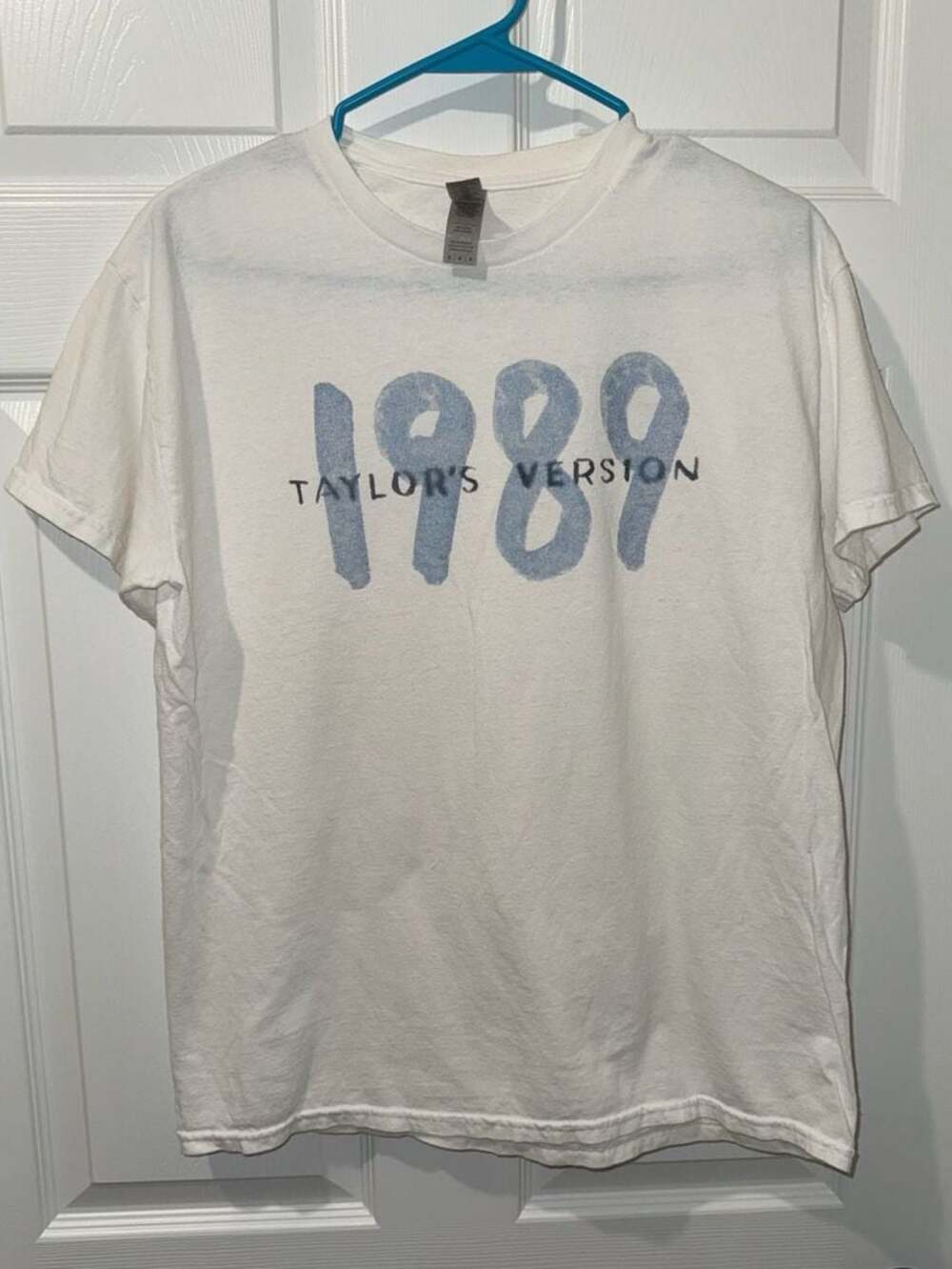 Taylor Swift 1989 (Taylor's Version) White Graphic T-Shirt